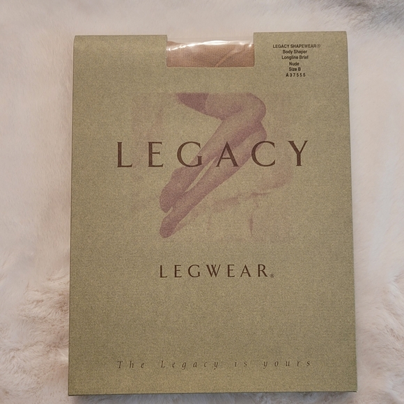 Legacy Legwear Legacy Shapewear Body Shaper Longline Brief Sz B Nude New - Picture 1 of 10